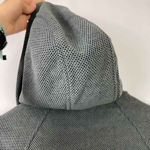 Spyder Boundless | NWT Charcoal & Black Quarter Zip Pullover Hoodie Sweatshirt - Picture 7 of 12